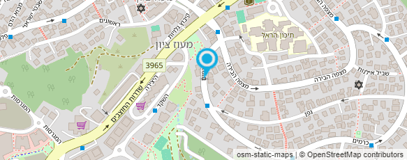 מפת הגעה אל זיקה - שרות תיקונים