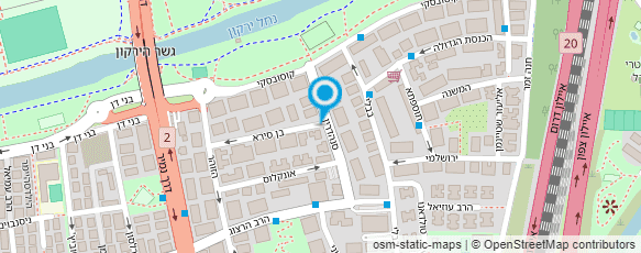 מפת הגעה אל שיער