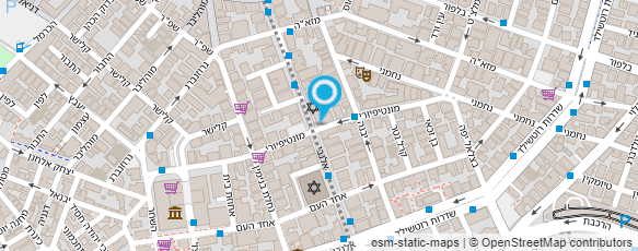 מפת הגעה אל י. לזמי מעצב צורף