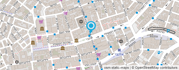 מפת הגעה אל אהרון תכשיטים