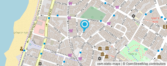 מפת הגעה אל גן אומנויות אתי רייך