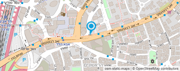 מפת הגעה אל עו"ד שטילמן גד