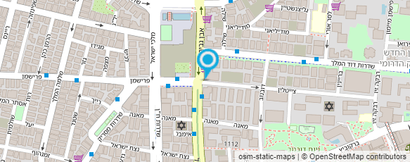 מפת הגעה אל עו"ד שרים יהודה גיא