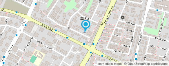 מפת הגעה אל מרכז יעוץ לנוער