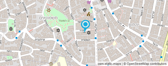 מפת הגעה אל קבלן יגאל