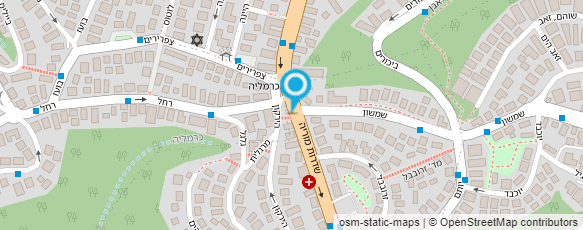 מפת הגעה אל ד"ר אהרון ארנולד