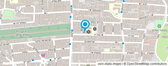 מפת הגעה אל פינת היופי