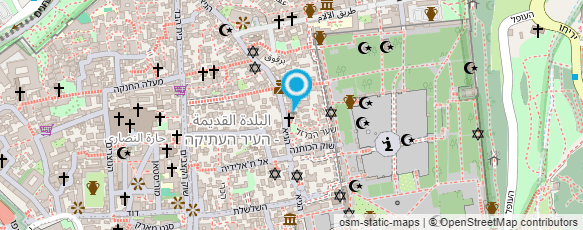 מפת הגעה אל ישיבת עטרת ירושלים