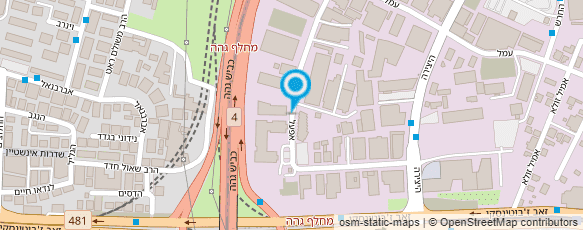 מפת הגעה אל המרכז לביטוח - ש. מיכה