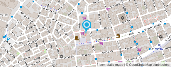 מפת הגעה אל ככר הרצל בע"מ