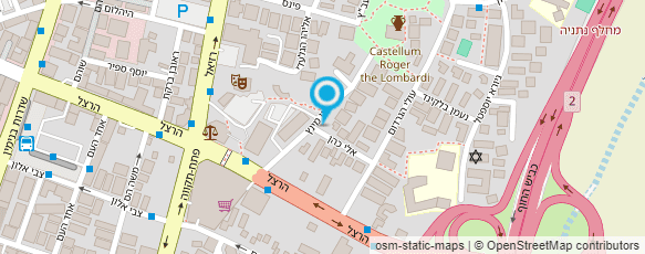 מפת הגעה אל מגן דוד אדום בישראל