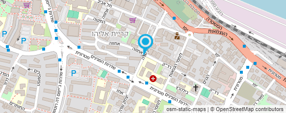 מפת הגעה אל מגן דוד אדום בישראל