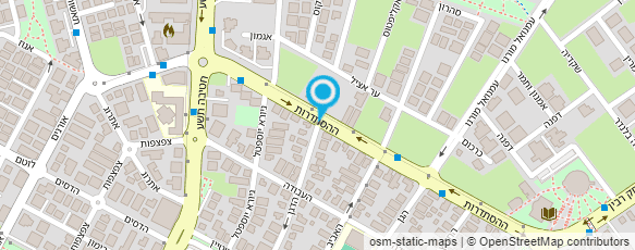 מפת הגעה אל מגן דוד אדום בישראל