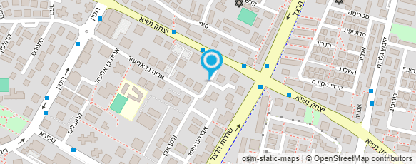 מפת הגעה אל מגן דוד אדום בישראל