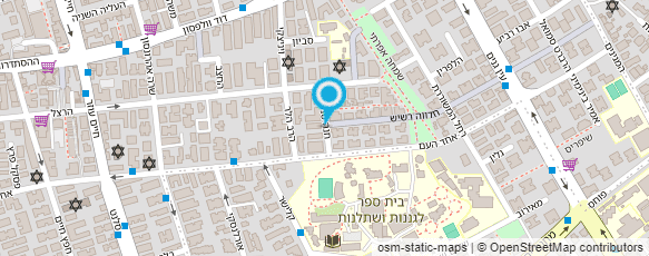 מפת הגעה אל איציק האינסטלטור מפת הגעה אל איציק האינסטלטור