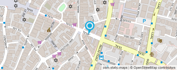 מפת הגעה אל עו"ד ונוטריון דדוש בנימין