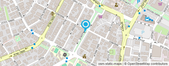 מפת הגעה אל אוצר הספר שרעבי