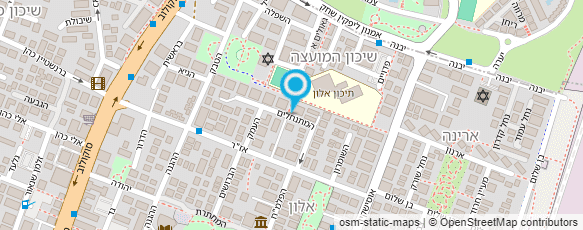 מפת הגעה אל ד"ר רפאל ריימונד בר-און