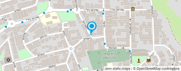 מפת הגעה אל גן ראשונים