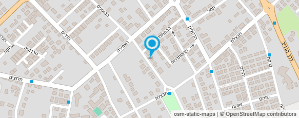 מפת הגעה אל ספריה ציבורית ע"ש אלי כהן