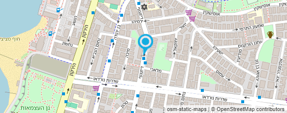 מפת הגעה אל אושידה בית אופנה