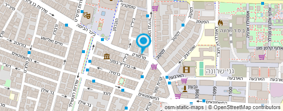 מפת הגעה אל משרד עו"ד ונוטריון אברהם מנצור