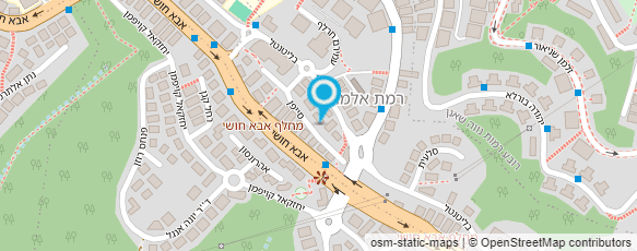 מפת הגעה אל עדנה מדור - מורה לפסנתר