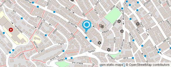 מפת הגעה אל יד אי"ש גמח להשאלת ציוד