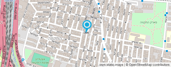 מפת הגעה אל מרכז העוגיות איציק את שי