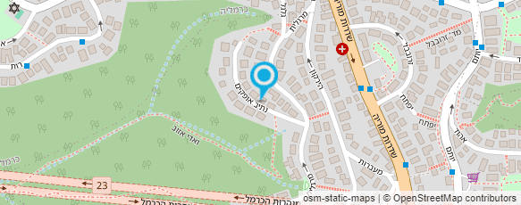 מפת הגעה אל ד"ר דיוקמן רוני