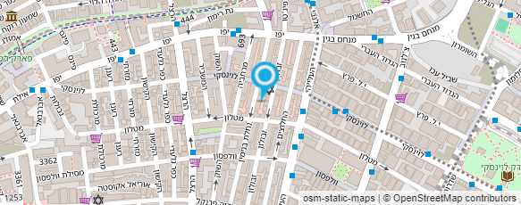 מפת הגעה אל ינר פלסט