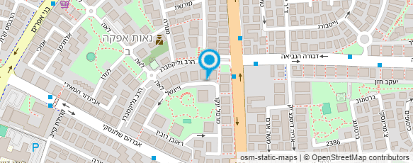 מפת הגעה אל עו"ד אילני מיכל