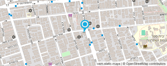 מפת הגעה אל הופמן יואל