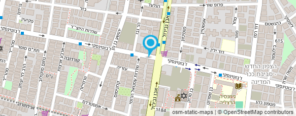 מפת הגעה אל ד"ר דווידוביץ משה