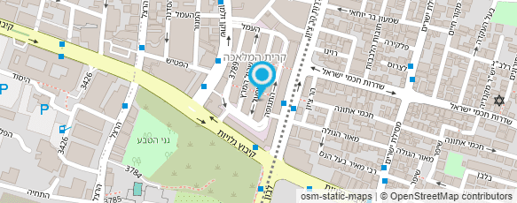 מפת הגעה אל מסגרות פאר