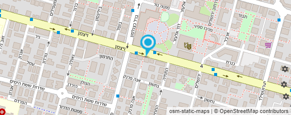 מפת הגעה אל רוזין סוכנות לביטוח (1997) בע"מ