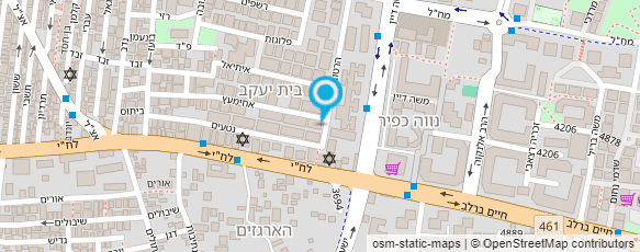 מפת הגעה אל קבוצת ראש חוצות - ג'קי בכר