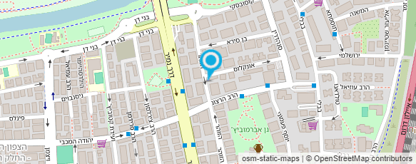 מפת הגעה אל משה עיצוב שיער