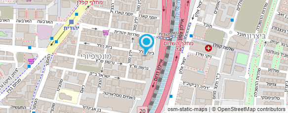 מפת הגעה אל פרופיל השמת כח אדם בע"מ מפת הגעה אל פרופיל השמת כח אדם בע"מ