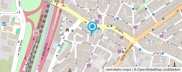 מפת הגעה אל מ.א בקרה - וניהול חישובי ריבית בע"מ