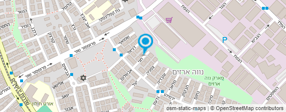 מפת הגעה אל אהוד אינסטלטור מוסמך