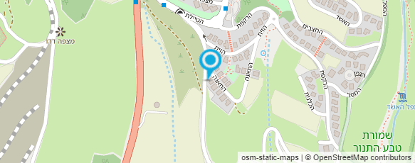 מפת הגעה אל מכון אדם צפון