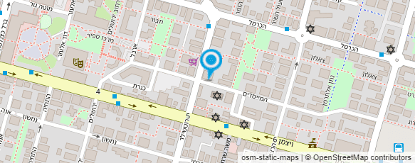 מפת הגעה אל ד"ר סילברמן ברנרדו