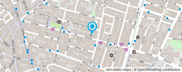 מפת הגעה אל תכשיטי ינואר - מלמד רחל