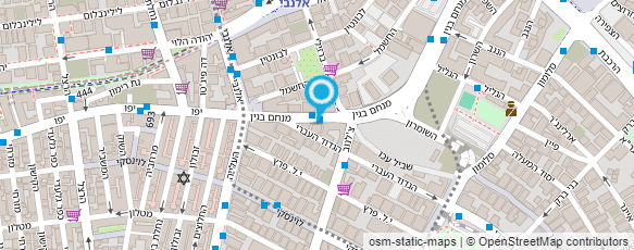 מפת הגעה אל קיוסק שלום