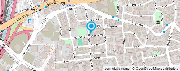 מפת הגעה אל רז הרצל