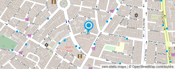 מפת הגעה אל ד"ר פישר מרגרט