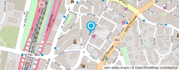 מפת הגעה אל גולדברג יצחק