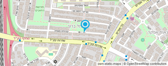מפת הגעה אל ד"ר אסא יורם-מרפאה לחיות בית
