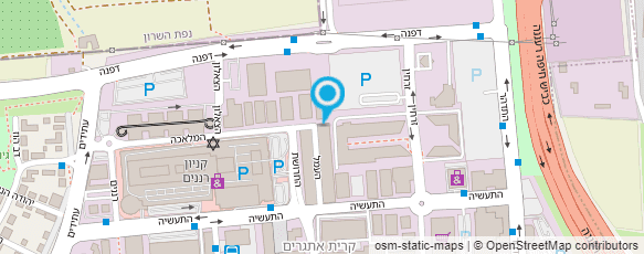 מפת הגעה אל אורדן מחשבים ומערכות מידע בע"מ